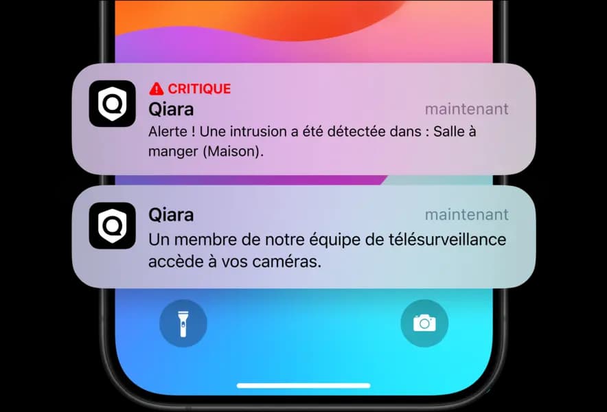 Notifcations Qiara